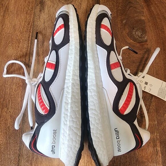 adidas Other - Adidas UltraBoost Supernova DNA White Vivid Red GY5374 Sneakers Mens 9